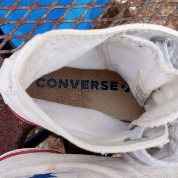 VINTAGE CONVERSE ALL STAR "CHUCK TAYLOR" HIGHTOPS UNISEX L6 M4 - Picture 10 of 10